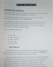 Devis descriptif
